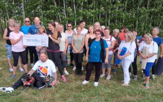 Yoga wanderung für Deutsche Kinderhospiz Dienste Titel