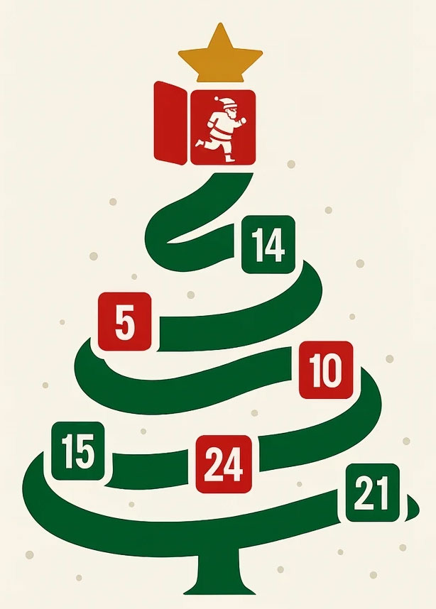 Adventskalenderlauf Logo